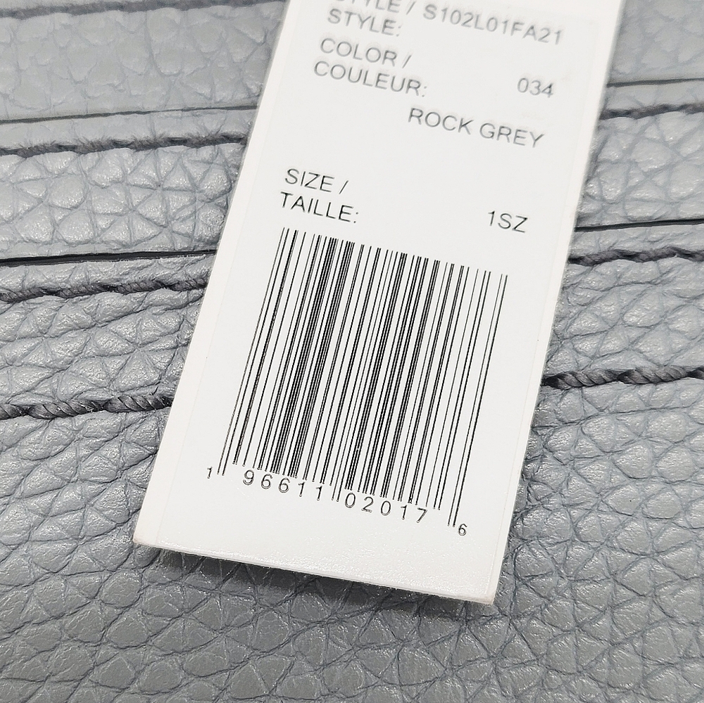 Marc Jacobs Gray Leather Card Case NWT - Picture 4 of 5